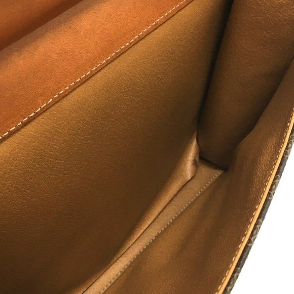 AUTHENTIC CELINE Macadam Hand Bag Shoulder Bag - Picture 8 of 10